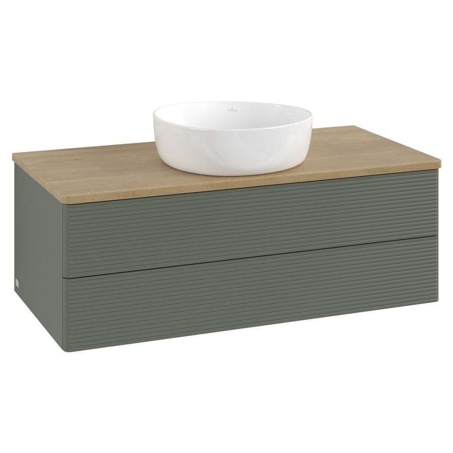 Élément inférieur  Antao
100 x 36 x 50 cm
élément de tiroir, 2&nbsp;tiroirs
avec siphon gain de place
avec matériel de fixation
pour 1 lavabo à poser 234171/234172/234173
recouvrement Honey Oak
sans trou pour robinet