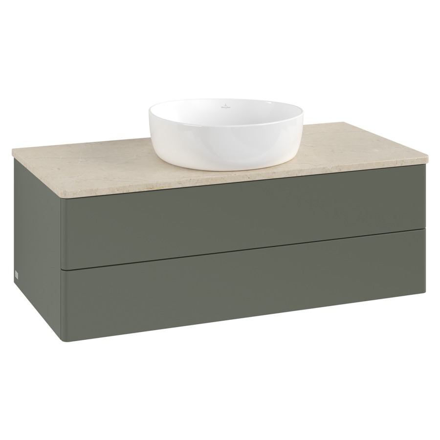 Élément inférieur  Antao
100 x 36 x 50 cm
élément de tiroir, 2&nbsp;tiroirs
avec siphon gain de place
avec matériel de fixation
pour 1 lavabo à poser 234171/234172/234173
recouvrement Botticino
sans trou pour robinet