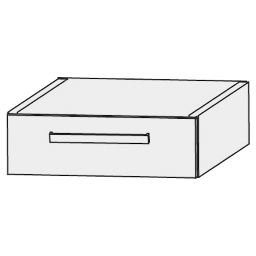 Élément inférieur  Design Line Platino 2.0
30 x 16 x 49 cm
élément de tiroir, 1&nbsp;tiroir