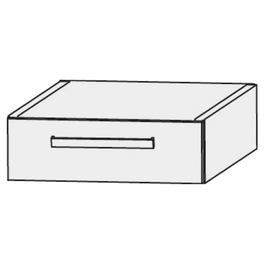Élément inférieur  Design Line Platino 2.0
80 x 16 x 49 cm
élément de tiroir, 1&nbsp;tiroir