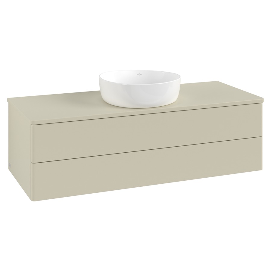Élément inférieur  Antao
120 x 36 x 50 cm
élément de tiroir, 2&nbsp;tiroirs
avec siphon gain de place
avec matériel de fixation
pour 1 lavabo à poser 234171/234172/234173
recouvrement sans trou pour robinet