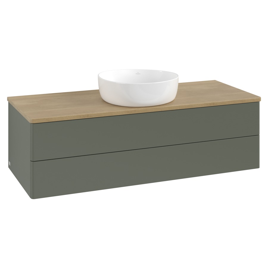 Élément inférieur  Antao
120 x 36 x 50 cm
élément de tiroir, 2&nbsp;tiroirs
avec siphon gain de place
avec matériel de fixation
pour 1 lavabo à poser 234171/234172/234173
recouvrement Honey Oak
sans trou pour robinet