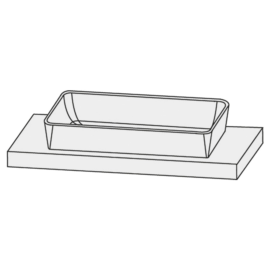 Lavabo à poser Design Line Platino 2.0 Havanna
