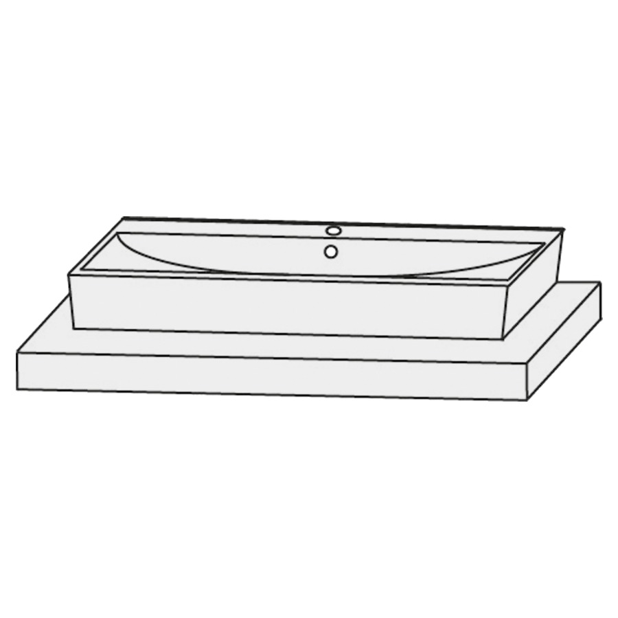 Lavabo à poser Design Line Platino 2.0 K-Line