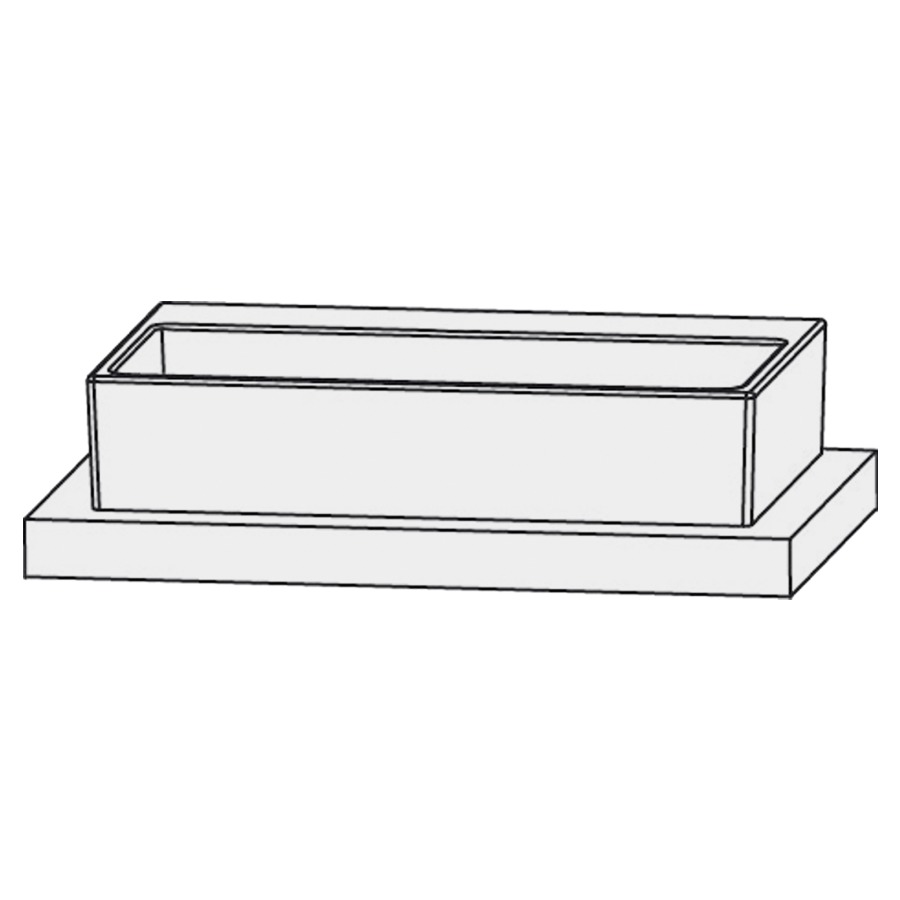 Lavabo pour meuble  Design Line Platino 2.0 Squared
81 x 45 cm
Céramique, rectangulaire
sans trop-plein
avec garniture d’écoulement non verrouillable 
avec tablette de robinetterie