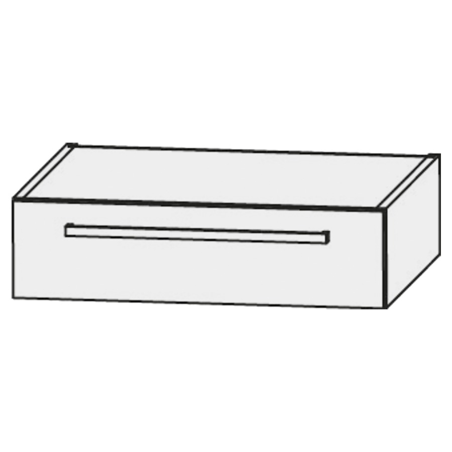Élément inférieur  Design Line Platino 2.0
70 x 16 x 39.5 cm
élément de tiroir, 1&nbsp;tiroir