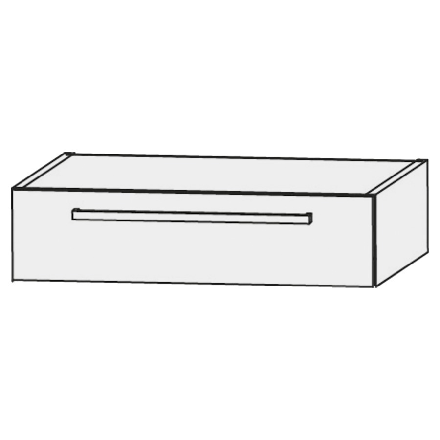 Élément inférieur  Design Line Platino 2.0
70 x 24 x 49 cm
élément de tiroir, 1&nbsp;tiroir
