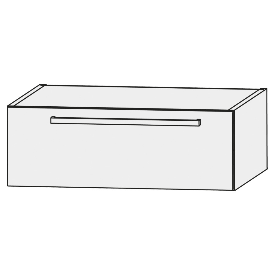 Élément inférieur  Design Line Platino 2.0
80 x 32 x 39.5 cm
élément de tiroir, 1&nbsp;tiroir
sans siphon gain de place