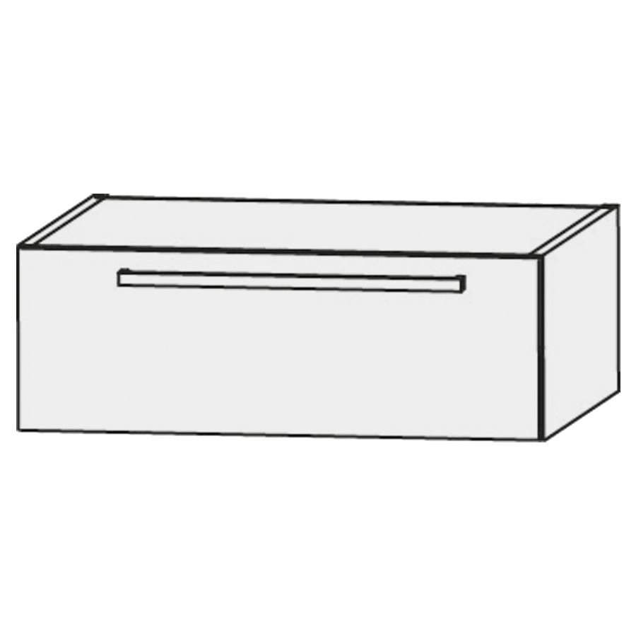 Élément inférieur  Design Line Platino 2.0
90 x 32 x 49 cm
élément de tiroir, 1&nbsp;tiroir
sans siphon gain de place