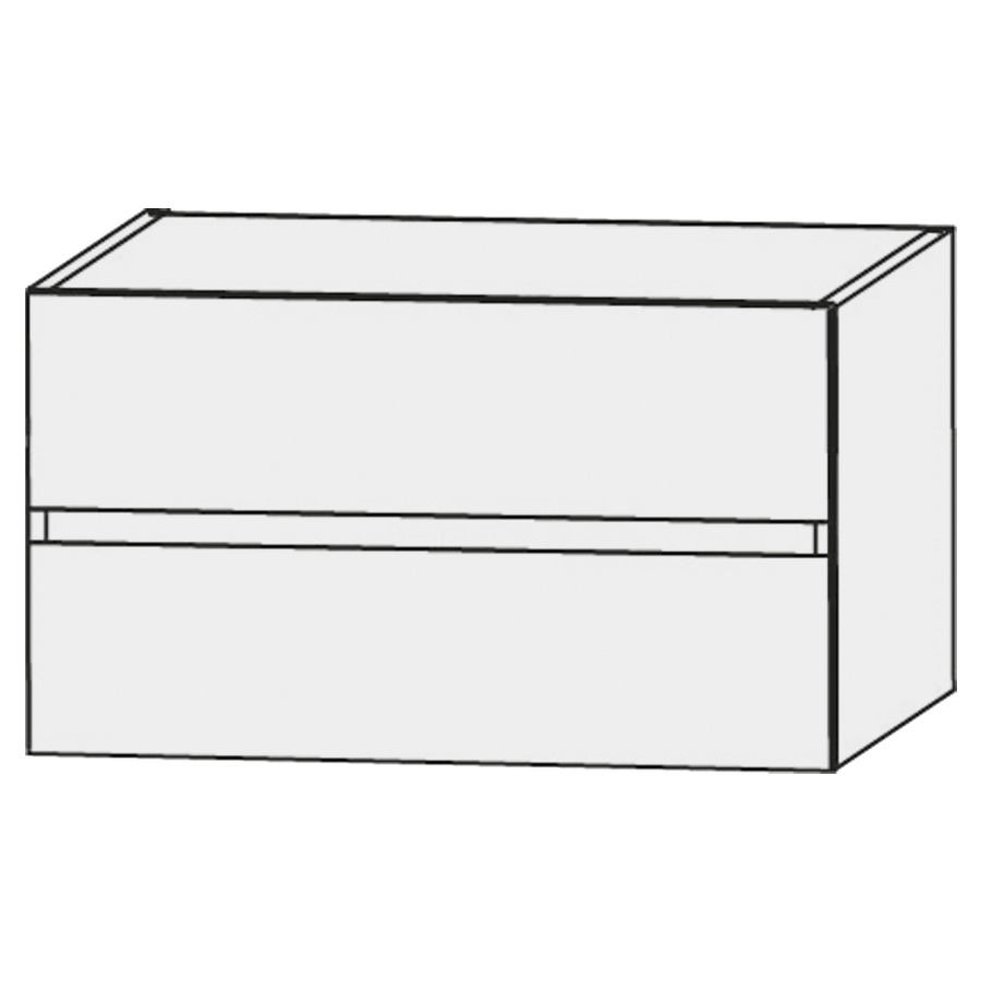 Élément inférieur  Design Line Platino 2.0
90 x 52 x 39.5 cm
élément de tiroir, 2&nbsp;tiroirs
sans poignée, sans siphon gain de place