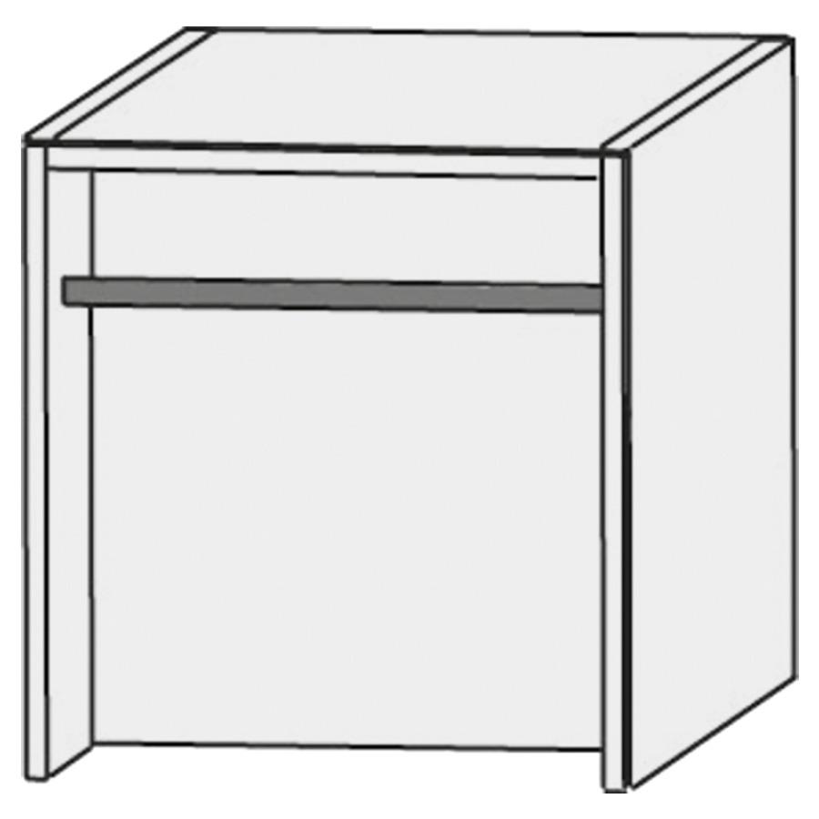 Élément inférieur  Design Line Platino 2.0
30 x 48 x 39.8-49.1 cm
élément de tiroir, 1&nbsp;tiroir
avec barre porte-serviettes
en noir mat ou aluminium poli
mesures selon les indications