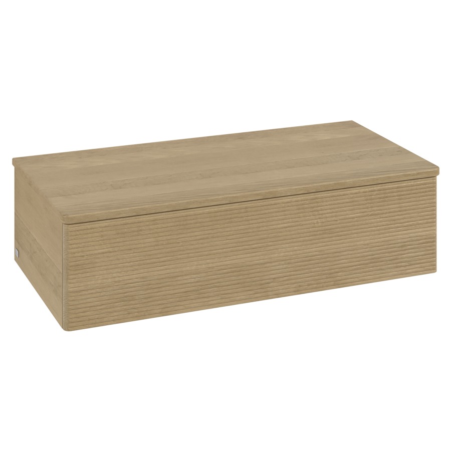 Élément d'armoire Antao
100 x 26.8 x 50 cm
élément de tiroir, 1&nbsp;tiroir
recouvrement Honey Oak