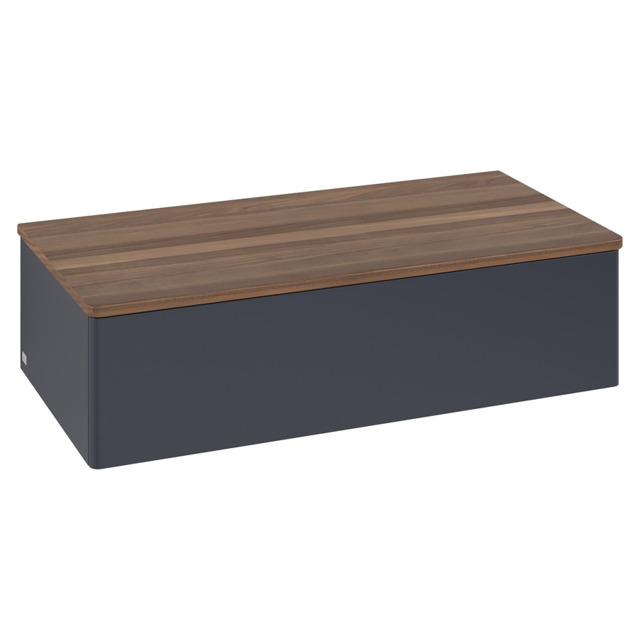 Élément d'armoire Antao
100 x 26.8 x 50 cm
élément de tiroir, 1&nbsp;tiroir
recouvrement Warm Walnut