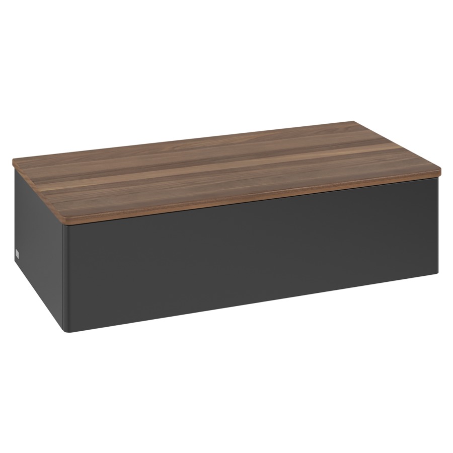 Élément d'armoire Antao
100 x 26.8 x 50 cm
élément de tiroir, 1&nbsp;tiroir
recouvrement Warm Walnut