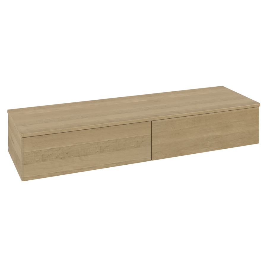 Élément d'armoire Antao
160 x 26.8 x 50 cm
2&nbsp;éléments de tiroir, 1&nbsp;tiroir chacune
recouvrement Honey Oak