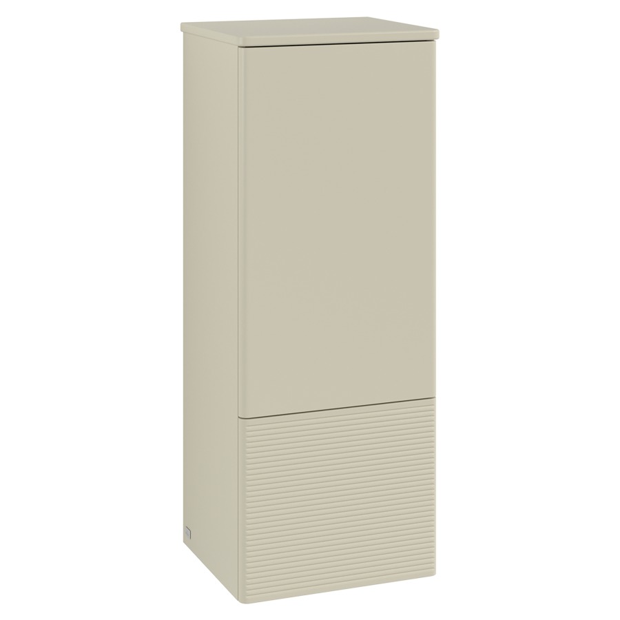 Armoire mi-haute Antao
41.4 x 103.9 x 35.6 cm
armoire de tablette, 1&nbsp;porte, charnière à gauche
1&nbsp;tablette en verre, 1&nbsp;tiroir