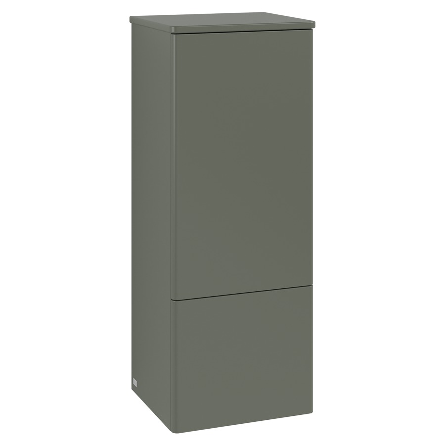 Armoire mi-haute Antao
41.4 x 103.9 x 35.6 cm
armoire de tablette, 1&nbsp;porte, charnière à gauche
1&nbsp;tablette en verre, 1&nbsp;tiroir