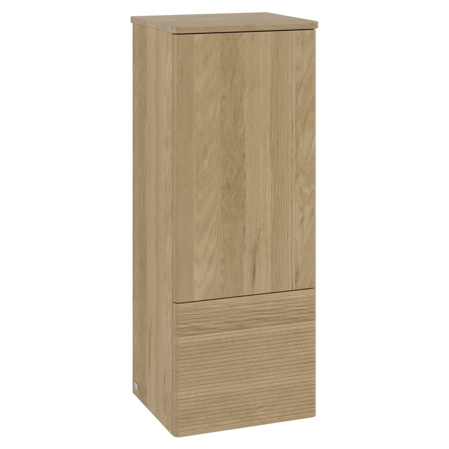 Armoire mi-haute Antao
41.4 x 103.9 x 35.6 cm
armoire de tablette, 1&nbsp;porte, charnière à gauche
1&nbsp;tablette en verre, 1&nbsp;tiroir