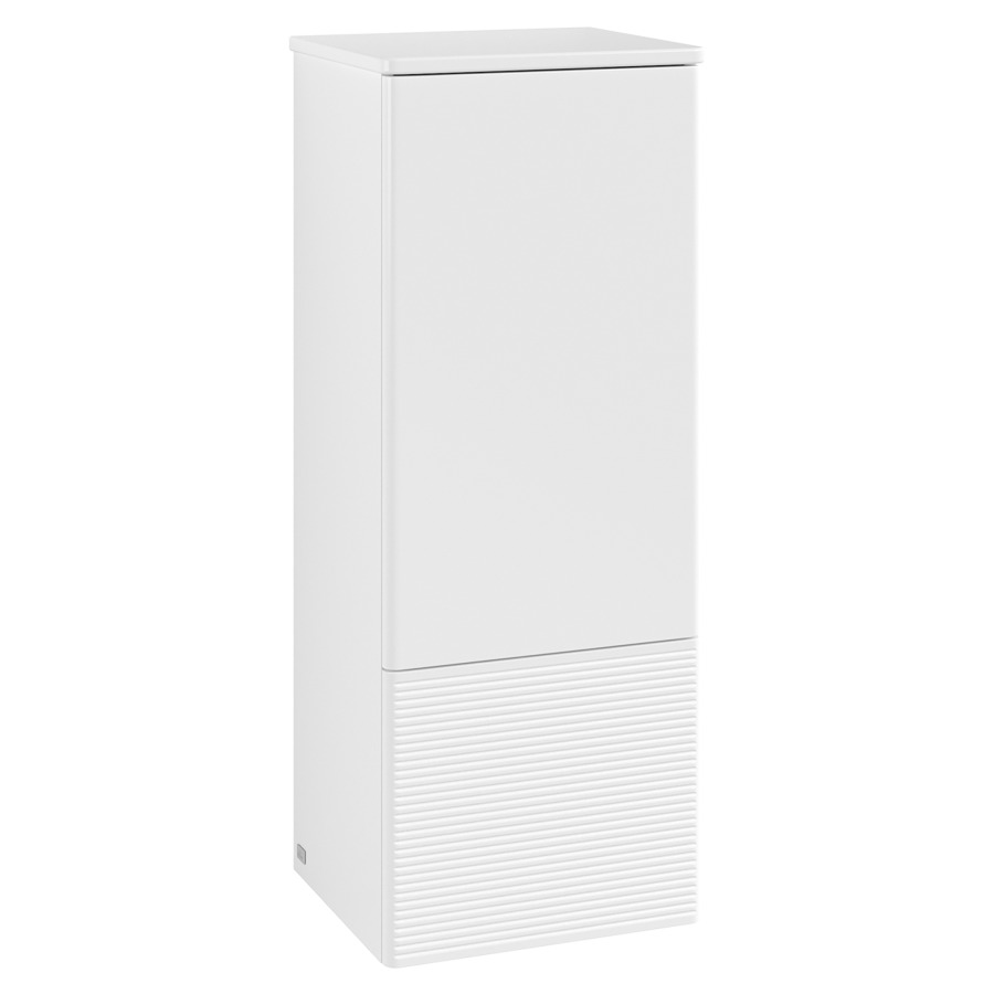 Armoire mi-haute Antao
41.4 x 103.9 x 35.6 cm
armoire de tablette, 1&nbsp;porte, charnière à gauche
1&nbsp;tablette en verre, 1&nbsp;tiroir