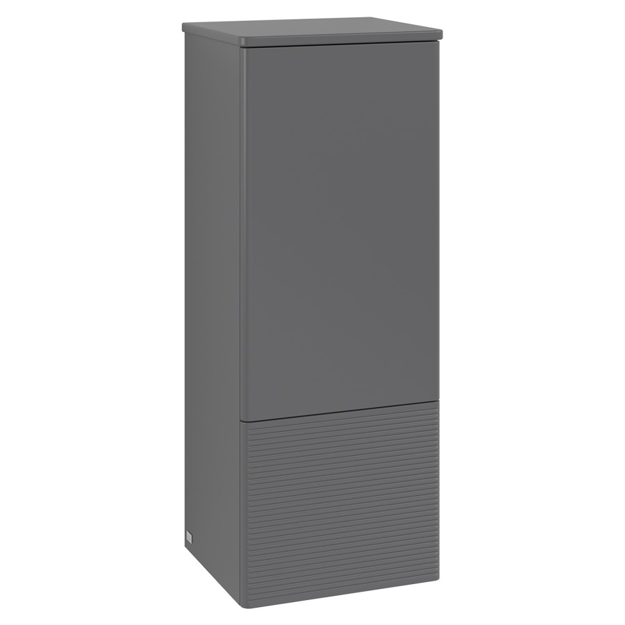 Armoire mi-haute Antao
41.4 x 103.9 x 35.6 cm
armoire de tablette, 1&nbsp;porte, charnière à gauche
1&nbsp;tablette en verre, 1&nbsp;tiroir