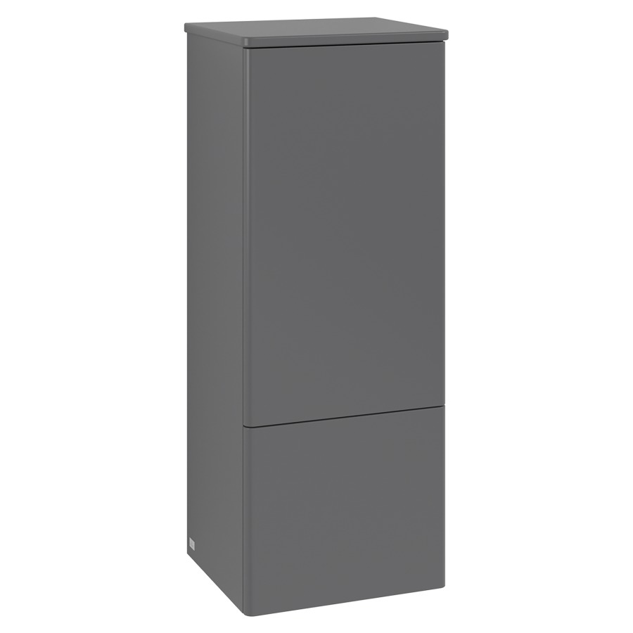 Armoire mi-haute Antao
41.4 x 103.9 x 35.6 cm
armoire de tablette, 1&nbsp;porte, charnière à gauche
1&nbsp;tablette en verre, 1&nbsp;tiroir