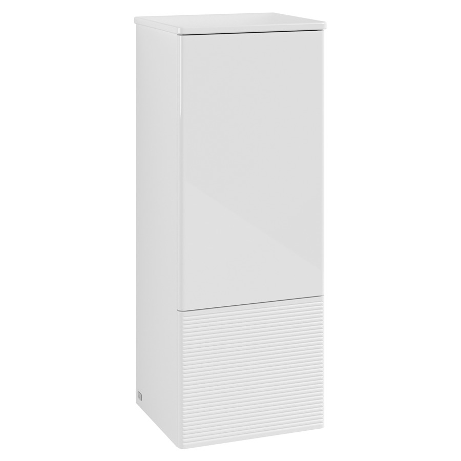 Armoire mi-haute Antao
41.4 x 103.9 x 35.6 cm
armoire de tablette, 1&nbsp;porte, charnière à gauche
1&nbsp;tablette en verre, 1&nbsp;tiroir
