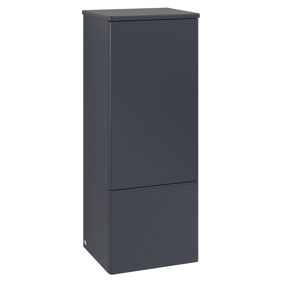Armoire mi-haute Antao
41.4 x 103.9 x 35.6 cm
armoire de tablette, 1&nbsp;porte, charnière à droite
1&nbsp;tablette en verre, 1&nbsp;tiroir