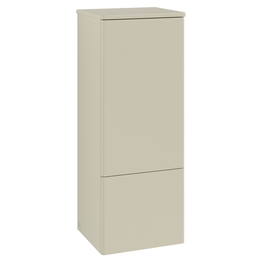 Armoire mi-haute Antao
41.4 x 103.9 x 35.6 cm
armoire de tablette, 1&nbsp;porte, charnière à droite
1&nbsp;tablette en verre, 1&nbsp;tiroir