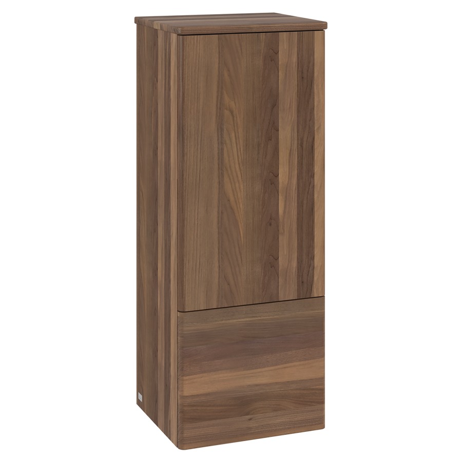 Armoire mi-haute Antao
41.4 x 103.9 x 35.6 cm
armoire de tablette, 1&nbsp;porte, charnière à droite
1&nbsp;tablette en verre, 1&nbsp;tiroir