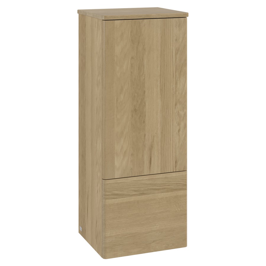 Armoire mi-haute Antao
41.4 x 103.9 x 35.6 cm
armoire de tablette, 1&nbsp;porte, charnière à droite
1&nbsp;tablette en verre, 1&nbsp;tiroir
