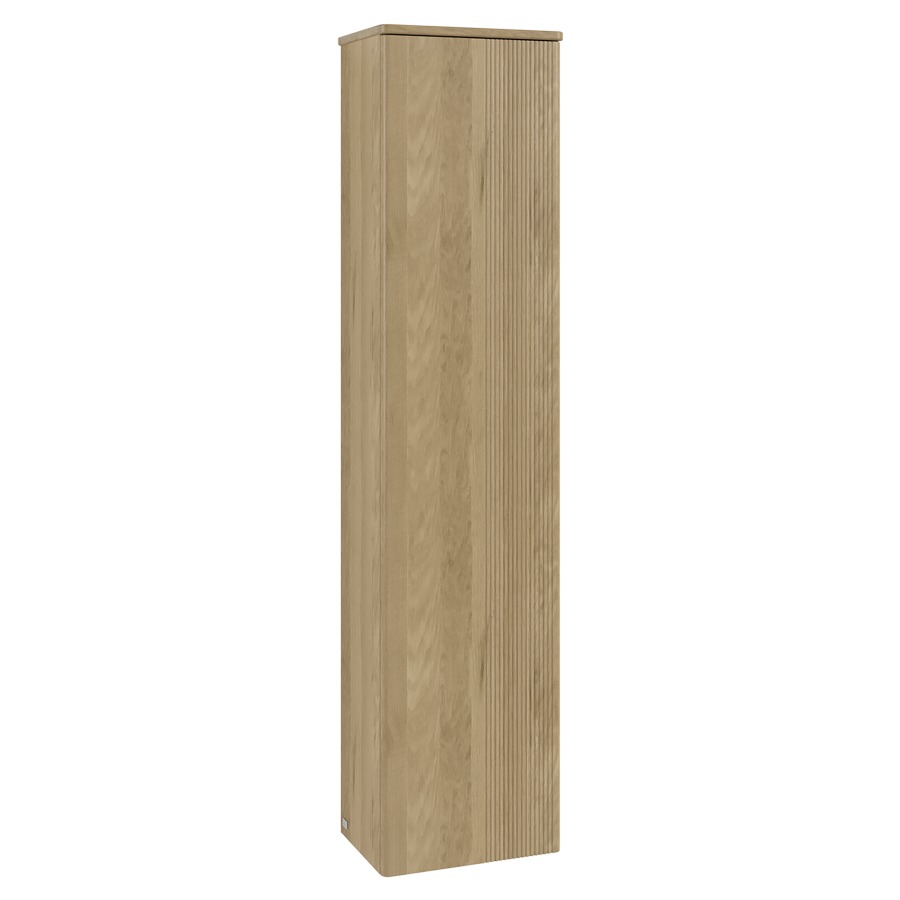 Hochschrank Antao
41.4 x 171.9 x 28.7 cm
Tablarschrank, 1 Tür, Band links
3 Glastablare