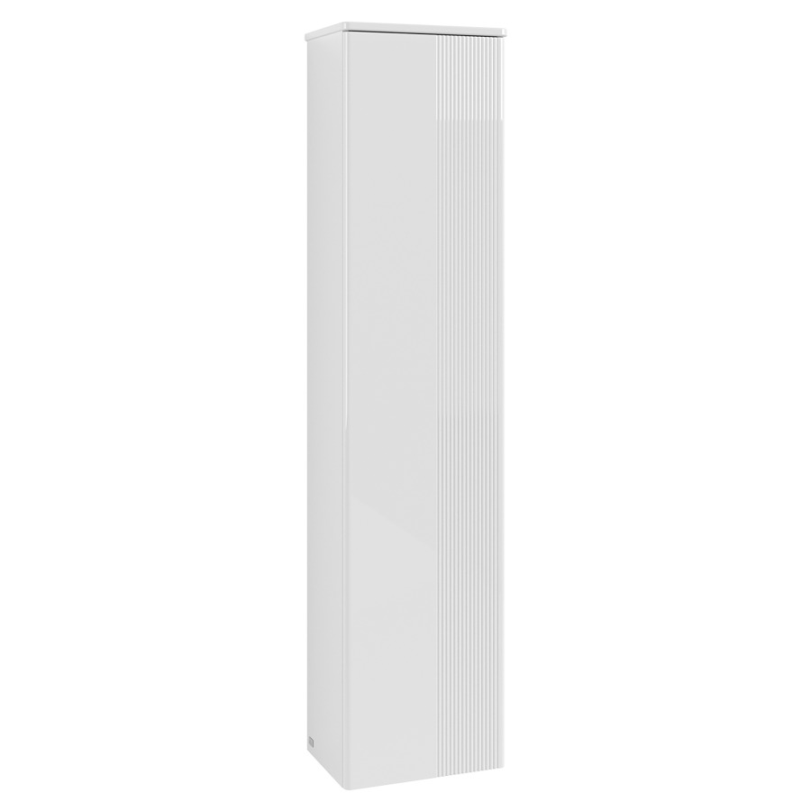 Armoire haute Antao
41.4 x 171.9 x 28.7 cm
armoire de tablette, 1&nbsp;porte, charnière à gauche
3&nbsp;tablettes en verre