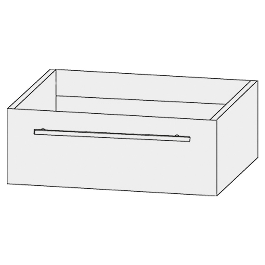 Élément inférieur  Design Line Tess Cuba
60 x 24 x 45 cm
élément de tiroir, 1&nbsp;tiroir
pour lavabo pour meuble 107467