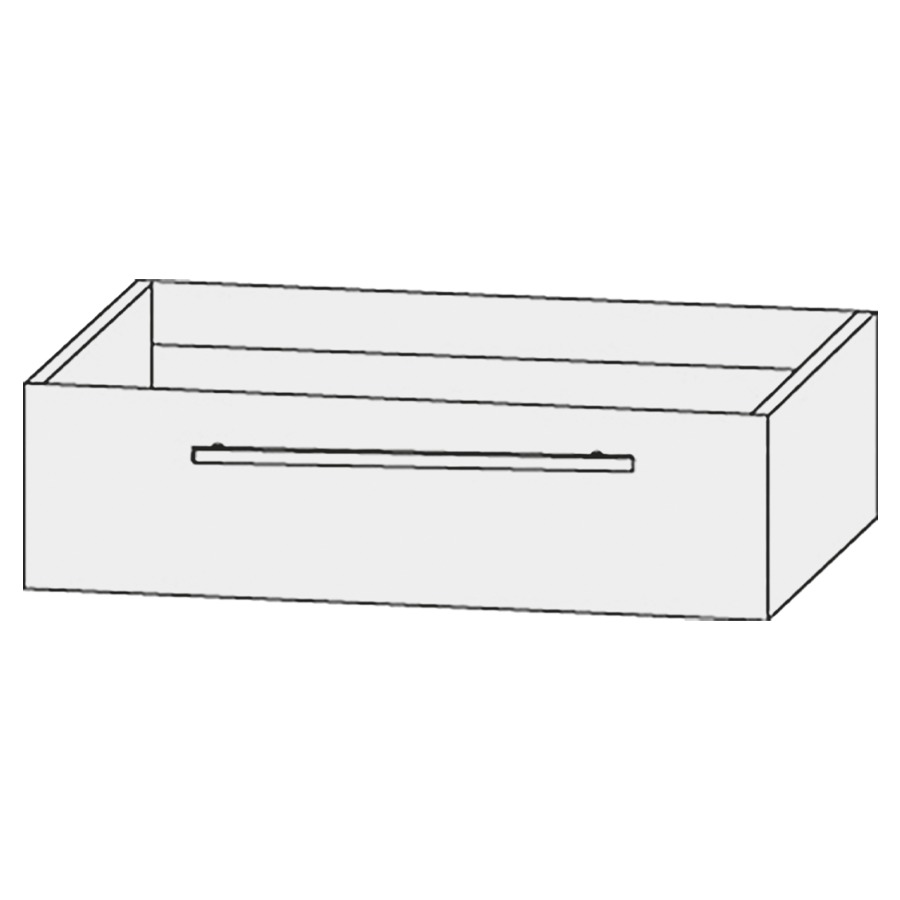Élément inférieur  Design Line Tess Cuba
80 x 24 x 45 cm
élément de tiroir, 1&nbsp;tiroir
pour lavabo pour meuble 107468