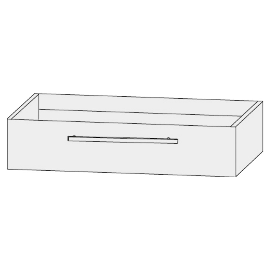 Élément inférieur  Design Line Tess Cuba
100 x 24 x 45 cm
élément de tiroir, 1&nbsp;tiroir
pour lavabo pour meuble 107469