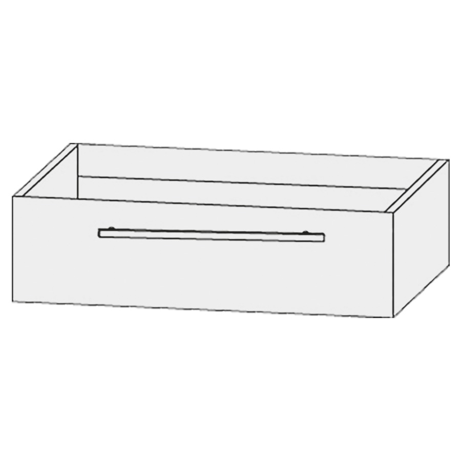 Élément inférieur  Design Line Tess Ibiza
80 x 24 x 49 cm
élément de tiroir, 1&nbsp;tiroir
pour lavabo pour meuble 259396