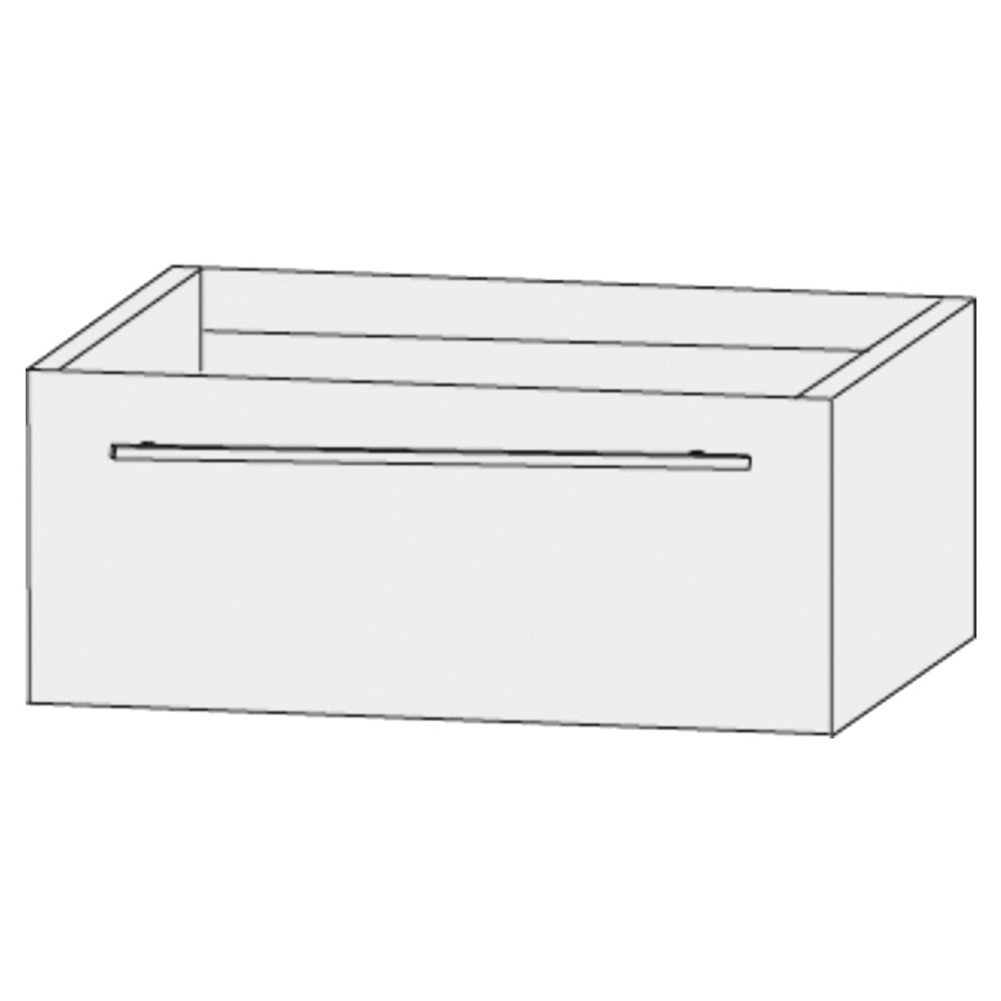 Élément inférieur  Design Line Tess Ibiza
70 x 32 x 49 cm
élément de tiroir, 1&nbsp;tiroir
pour lavabo pour meuble 259395