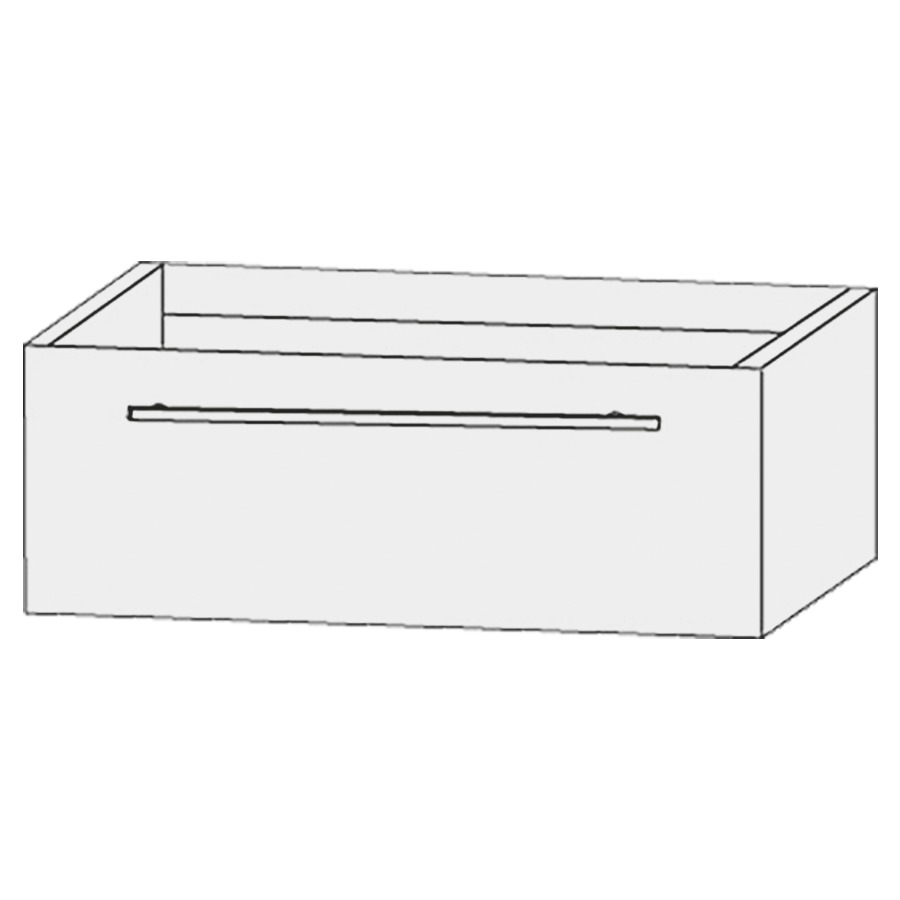 Élément inférieur  Design Line Tess Ibiza
80 x 32 x 49 cm
élément de tiroir, 1&nbsp;tiroir
pour lavabo pour meuble 259396