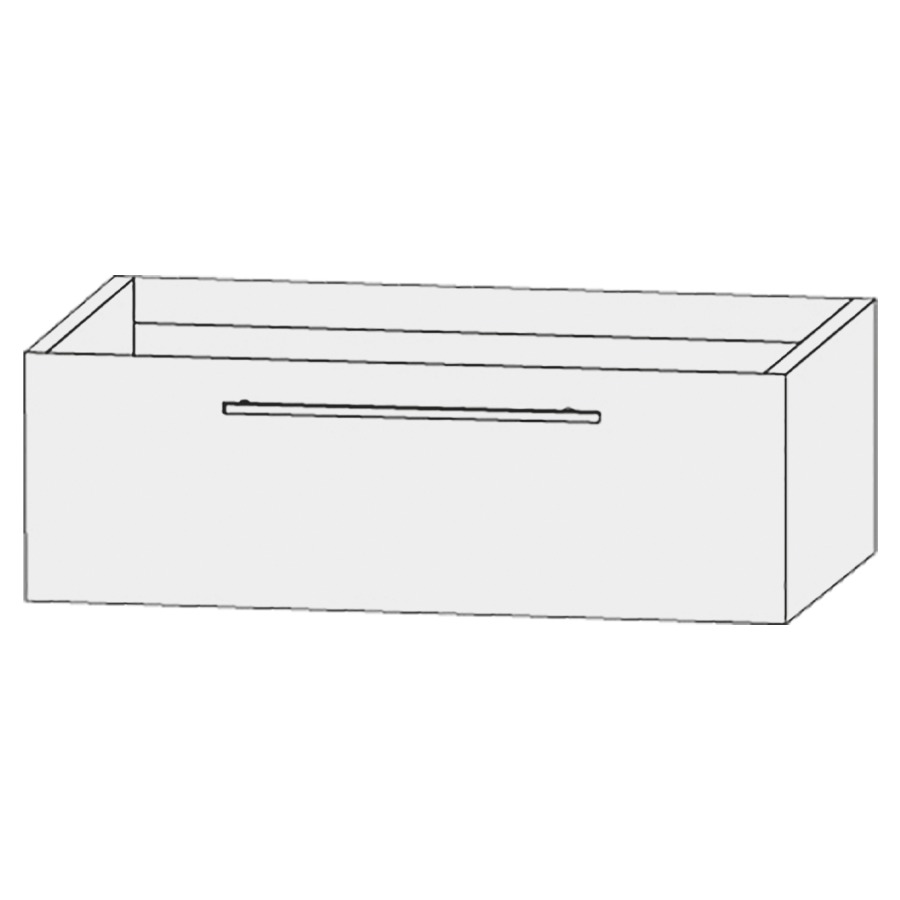 Élément inférieur  Design Line Tess
90 x 32 x 44 cm
élément de tiroir, 1&nbsp;tiroir
pour lavabo pour meuble 107845