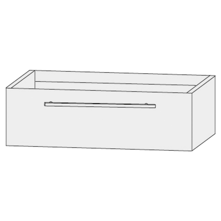 Élément inférieur  Design Line Tess
80 x 32 x 44 cm
élément de tiroir, 1&nbsp;tiroir
pour lavabo pour meuble 107157