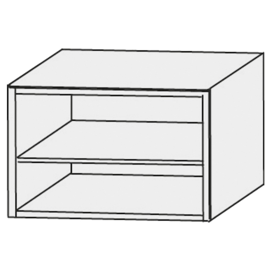 Élément d'armoire Design Line Platino 2.0
15-60 x 32 x 15-30 cm
étagère ouverte, 1&nbsp;tablette
mesures selon les indications