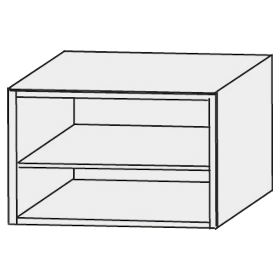 Élément d'armoire Design Line Platino 2.0
15-60 x 32 x 30.1-47 cm
étagère ouverte, 1&nbsp;tablette
mesures selon les indications