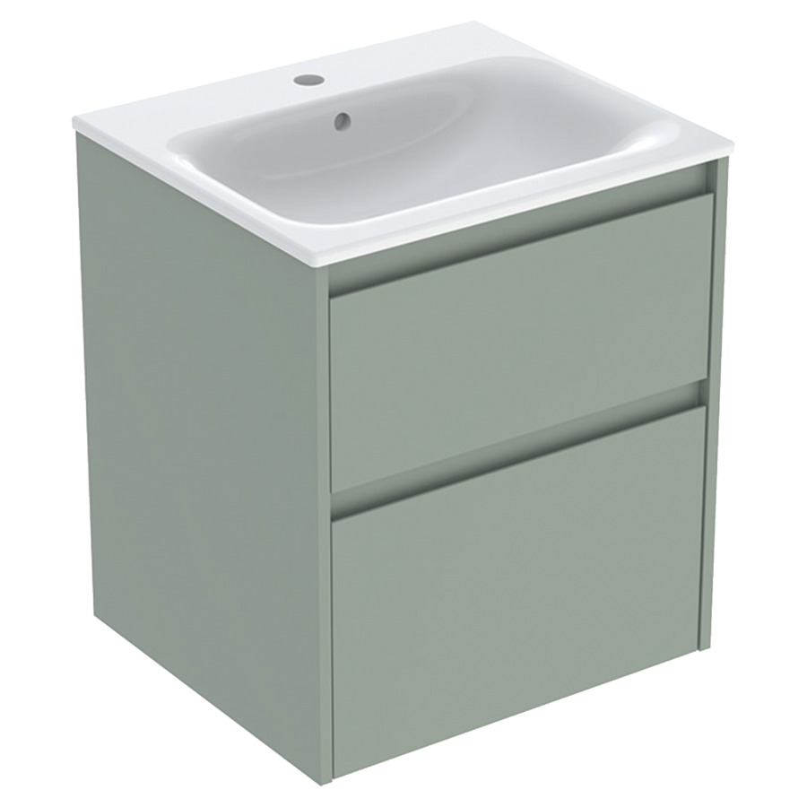Combinaison de meuble RENOVA PLAN
55 x 62.1 x 48 cm
avec lavabo meuble blanc avec trop-plein
élément de tiroir, 2&nbsp;tiroirs
sans siphon gain de place
avec matériel de fixation