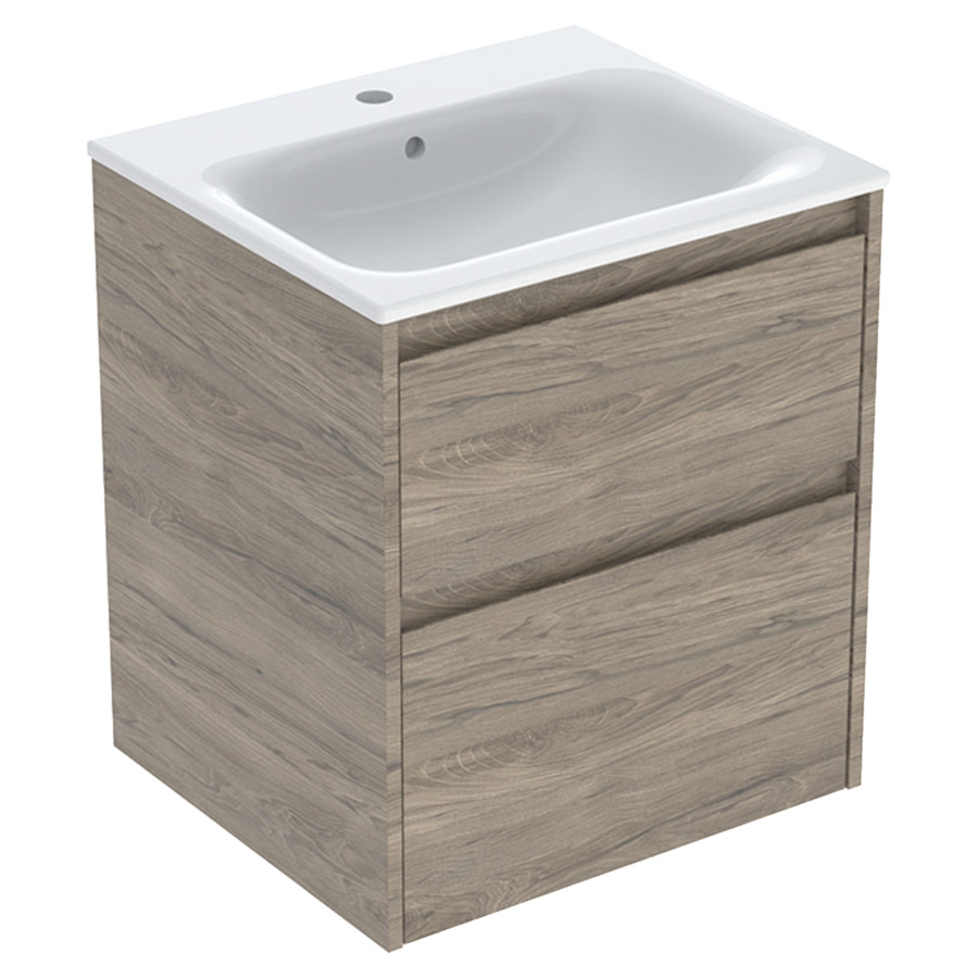 Combinaison de meuble RENOVA PLAN
55 x 62.1 x 48 cm
avec lavabo meuble blanc avec trop-plein
élément de tiroir, 2&nbsp;tiroirs
sans siphon gain de place
avec matériel de fixation