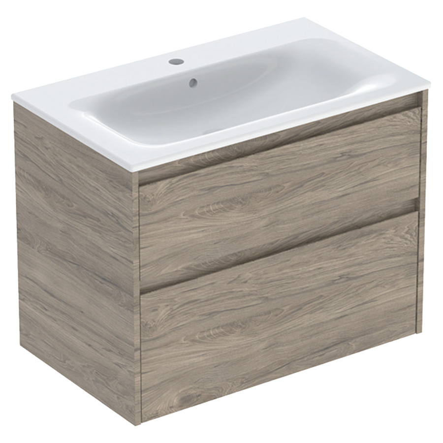 Combinaison de meuble RENOVA PLAN
80 x 62.1 x 48 cm
avec lavabo meuble blanc avec trop-plein
élément de tiroir, 2&nbsp;tiroirs
sans siphon gain de place
avec matériel de fixation