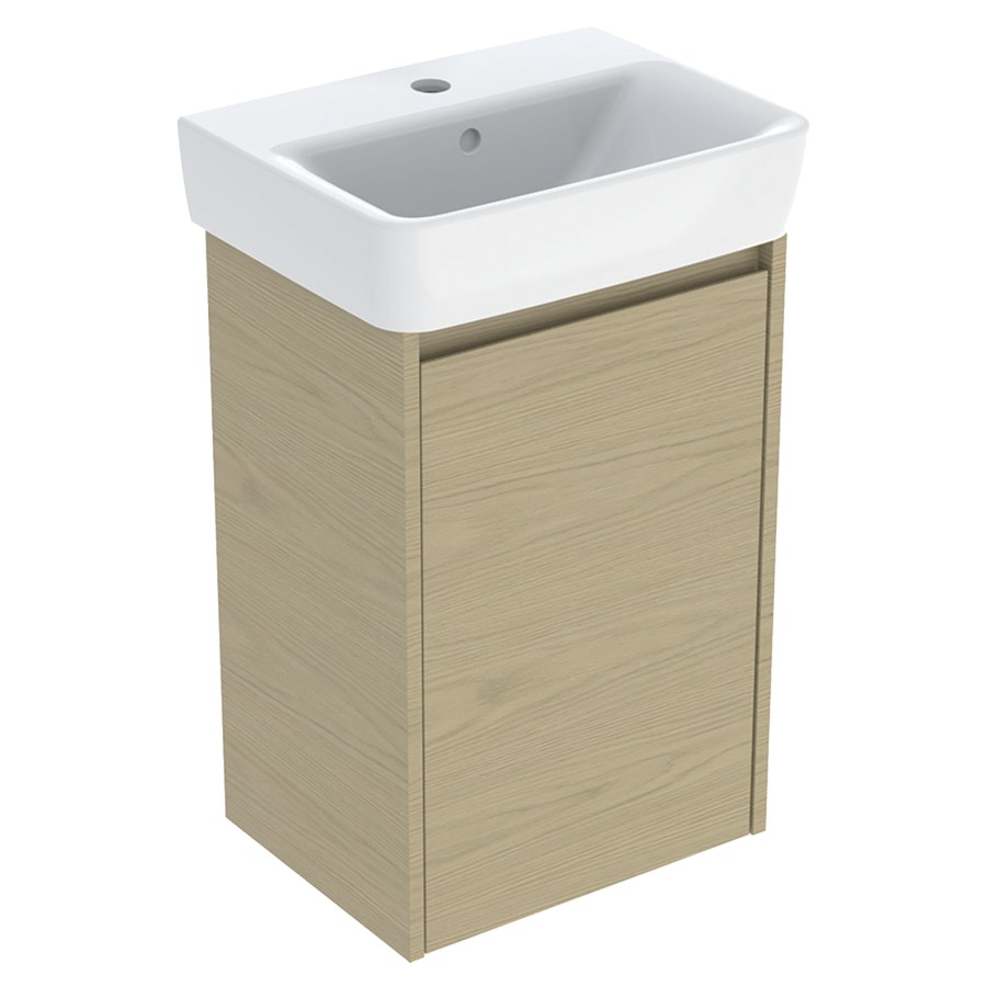 Combinaison de meuble RENOVA PLAN
45 x 69.7 x 34 cm
avec lave-mains blanc avec trop-plein
armoire de tablette, 1&nbsp;porte
charnière à gauche ou à droite
1&nbsp;tablette, réglable
avec matériel de fixation