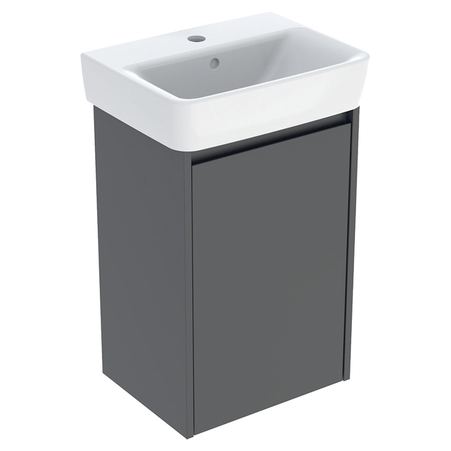 Combinaison de meuble RENOVA PLAN
45 x 69.7 x 34 cm
avec lave-mains blanc avec trop-plein
armoire de tablette, 1&nbsp;porte
charnière à gauche ou à droite
1&nbsp;tablette, réglable
avec matériel de fixation