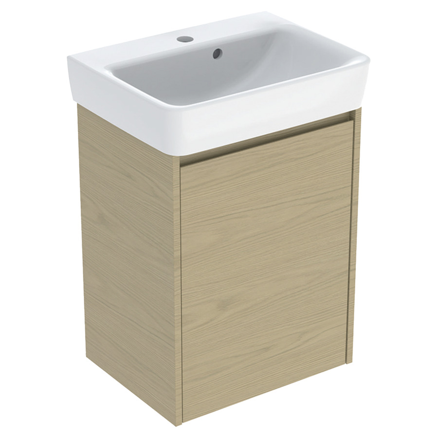 Combinaison de meuble RENOVA PLAN
50 x 69.7 x 38 cm
avec lave-mains blanc avec trop-plein
armoire de tablette, 1&nbsp;porte
charnière à gauche ou à droite
1&nbsp;tablette, réglable
avec matériel de fixation
