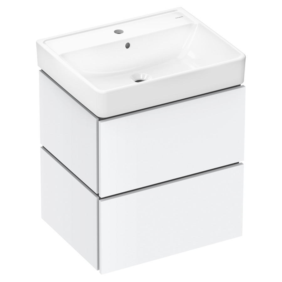 Möbelkombination Xilesa E
60 x 72.5 x 48 cm
mit Waschtisch Xanuia Q, Keramik
1 Armaturenloch, mit Überlauf
Schubladenelement, 2 Schubladen
mit SoftClose
ohne Raumsparsifon 105022