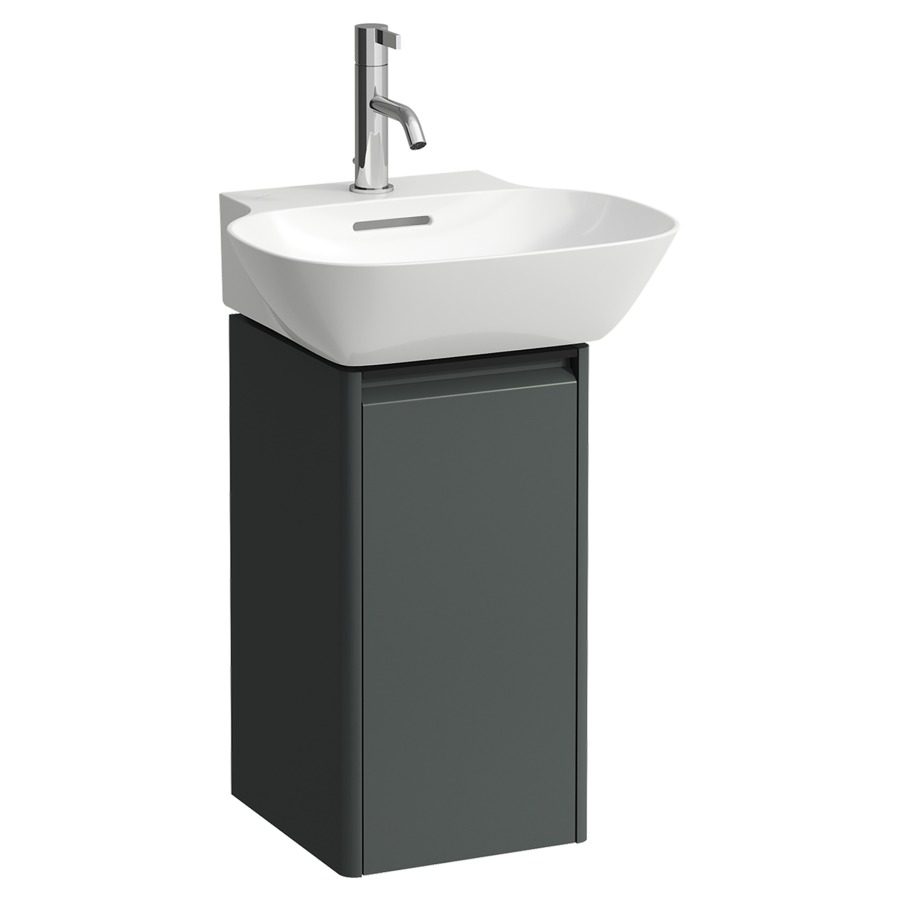 Élément inférieur INO
27,5 x 51,5 x 29,5 cm
armoire de tablette, 1 porte
charnière à gauche
pour lave-mains 211 334/335